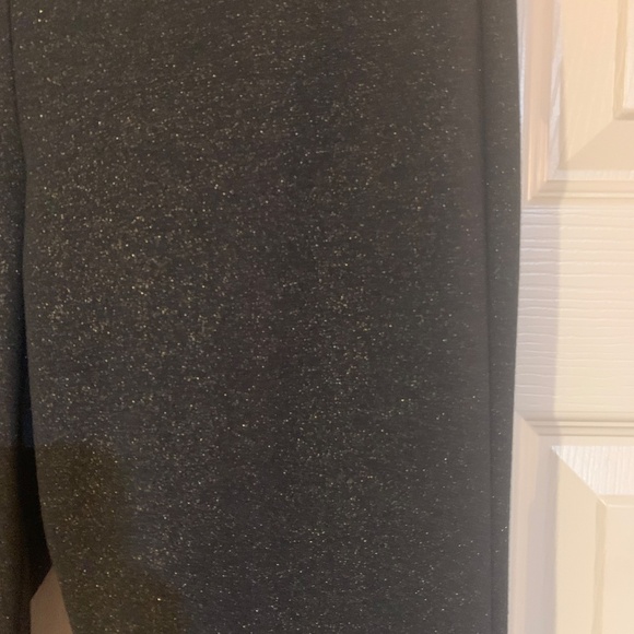 Cache Black/Gold Stretch Leggings sz M - Picture 2 of 6